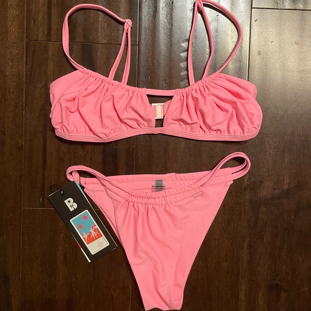 NEW Blackbough Pink Bikini Set Size S/M